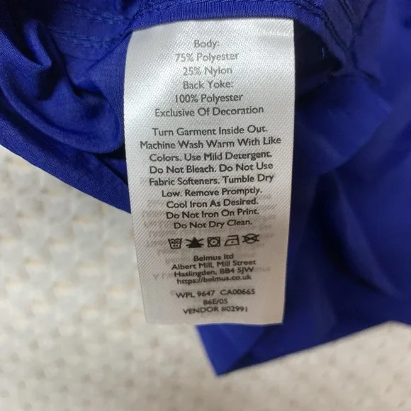 NWT Eddie Bauer Guide Ripstop Shirt Mens M Blue UPF 50t Sun Protection Long Slv - Picture 6 of 9